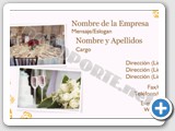 Tarjetas de visita